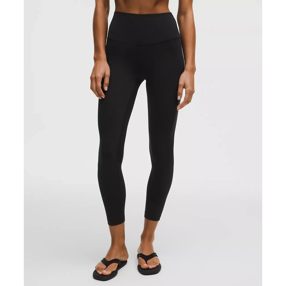 Lululemon Align Pant Tights Women's 4 Black High-Rise Stretch Nulu Workout Yoga